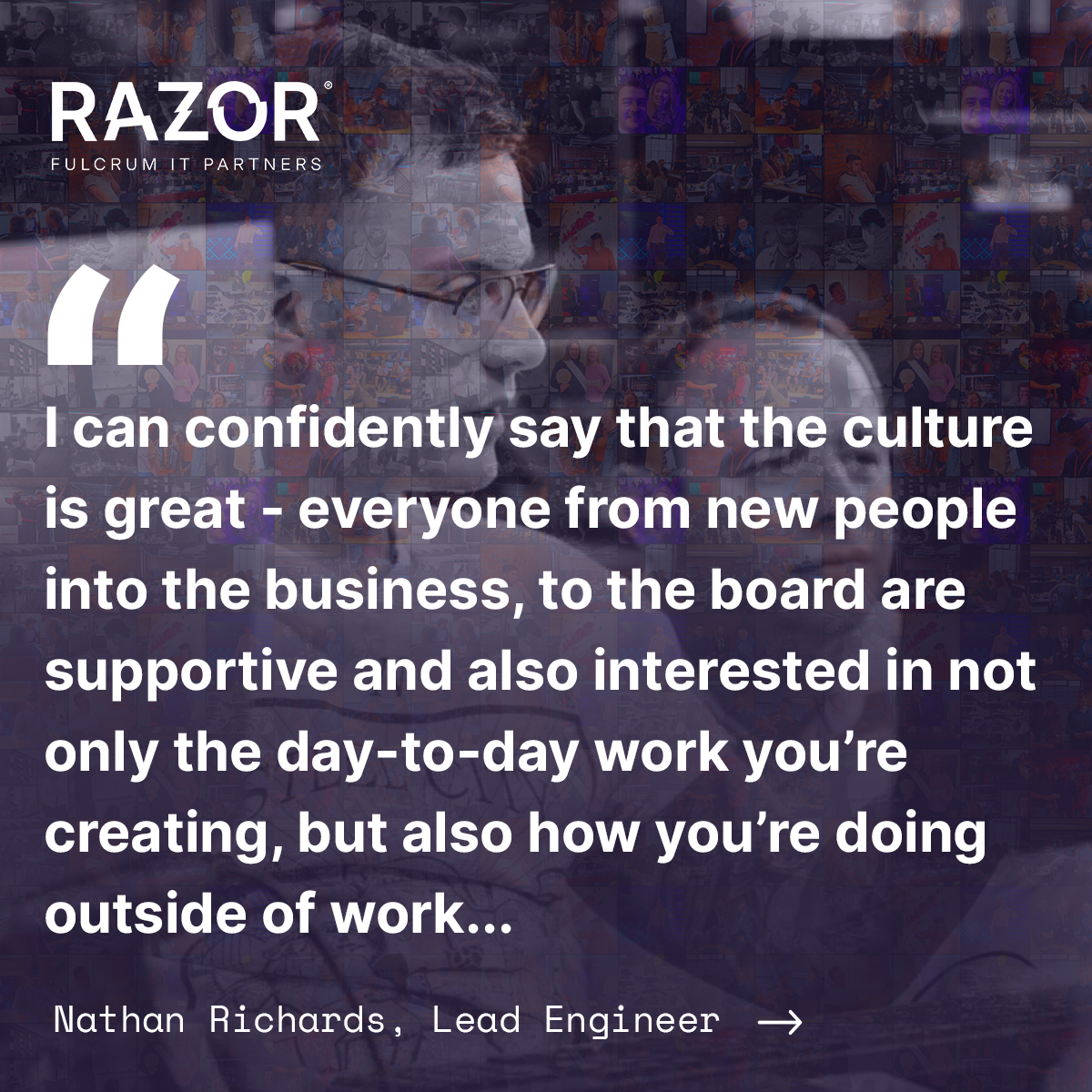 Razor is officially one of the best places to work in the UK!