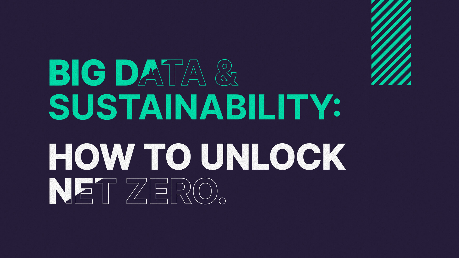 Big Data and Sustainability