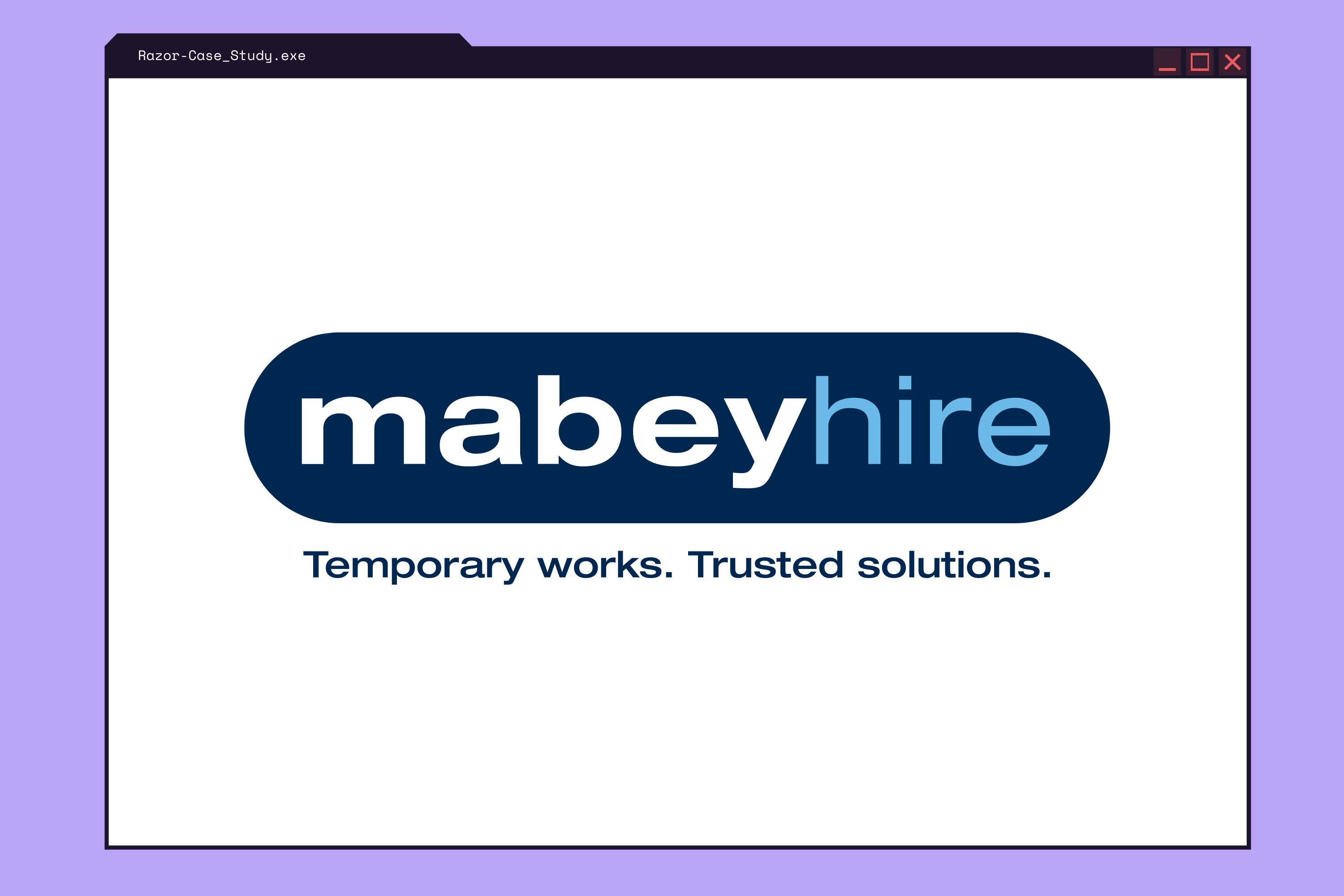 maybehire logo